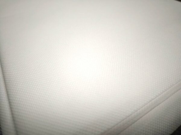 Zoom drap treansfert blanc